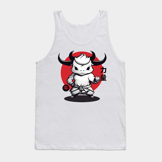 Ox Chinese Horoscope Tank Top by Carpede